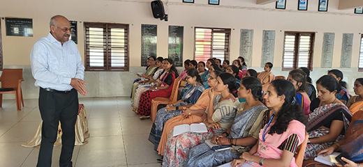 Stress management session 